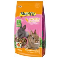 MultiFit für Zwergkaninchen mit Karotte 800 g