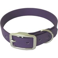 bio-leine 21-30cm HU Biothane Halsband violett 21 cm, 30 cm