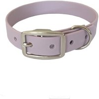 bio-leine 24-33cm HU Biothane Halsband creme/ pink 21 cm, 30 cm
