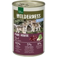 REAL NATURE WILDERNESS Nassfutter Hund, Junior, Pure Horse, Pferd 12x400 g