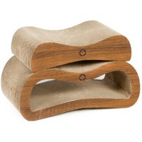 Canadian Cat Company Kratzbrett Orbit + Satellite S braun