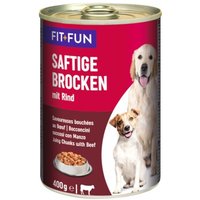 FIT+FUN Saftige Brocken Rind 24x400 g