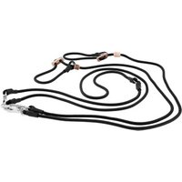 ROMNEYS Umhänge-Doppel-Moxonleine Durham für 2 Hunde, 290 cm schwarz