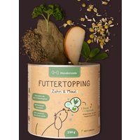 Hunderunde Futtertopping - Zahn & Maul - Frischer Atem, Natürliche Zahnpflege, Gesunde Kräuter, vegan