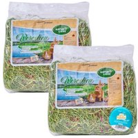 Naturhof Schröder Weserheu mit Blüten, locker gestopft 2x500 g