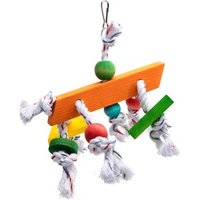 nobleza - Vogelspielzeug Baumwollseil-Knoten für aktive Vögel