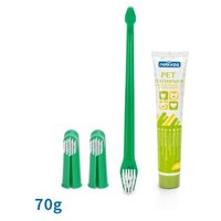 nobleza - 3 in 1 Zahnpflege Set mit Zahnpasta