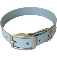 bio-leine 21-30cm HU Biothane Halsband kornblumenblau 21 cm, 30 cm