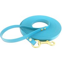 bio-leine ab 35 kg Biothane Schleppleine azurblau 3 m