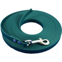 bio-leine 15-25 kg Biothane Schleppleine dunkelgrün 3 m