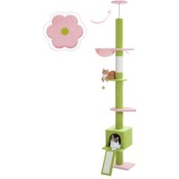 Pawz Road Deckenhoher Katzenbaumturm verstellbar