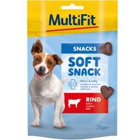 MultiFit Soft Snack 3x70g Rind