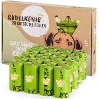 Rudelkönig Kotbeutel – Reißfeste Hundekotbeutel 300 Stück