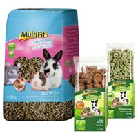 MultiFit Strohstreu Unterstreu + MultiFit Snacks 8,29 kg