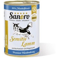 Sanoro Sensitiv Lamm mit BIO-Gemüse 12x400g