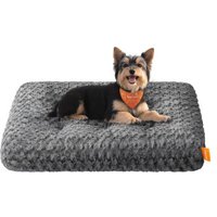 FEANDREA Hundebett, Hundekissen M-XXL,flauschige, Plüsch, waschbar M