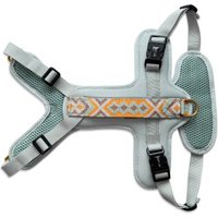 Hey Lana Premium Geschirr Gepolstert mit Reflektoren und Haltegriff mintgrün XS