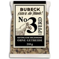 BUBECK Gebackene Hundekuchen Pferd 210 g