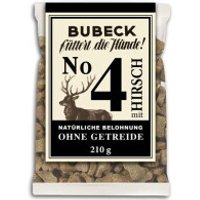 BUBECK Gebackene Hundekuchen Hirsch 210 g
