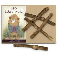 LEO LÖWENKATZ 5 Matatabi Sticks. Rein natürlich von der Silberrebe (Silvervine)
