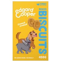 Edgard & Cooper Biscuits Truthahn und Huhn 400 g