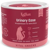 KatKare Vital Snacks Urinary Ease - Knusperkissen für das Harnwegssystem Deiner Katze mit blasenschützenden Wirkstoffen, Superfoods, Postbiotika und Omega-3 150 g