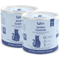 KatKare Hypoallergener Gefriergetrockneter Snack Sardine Essential 2x70 g