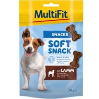 MultiFit Soft Snack 3x70g Lamm