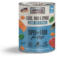 MAC's Nassfutter Hund Adult Lachs und Pasta und Spinat 6x800 g