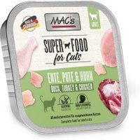 MAC's Nassfutter Katze Adult Ente, Pute und Huhn 16x100 g