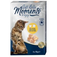 MOMENTS Soft Rolls 6x4x10g Huhn und Käse