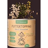 Hunderunde Futtertopping - Ruhe & Gelassenheit - Beruhigung für Hunde, Stressreduktion, Natürliche Kräuter, vegan