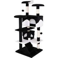 Lionto Kratzbaum, Höhe 130 cm schwarz/ weiß