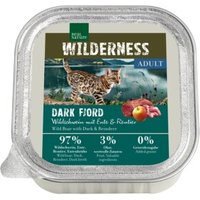 REAL NATURE WILDERNESS Nassfutter Katze, Adult 16x100 g Dark Fjord, Wildschwein mit Ente und Rentier