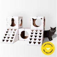 DoPetMe Katzenhaus The Superior Castle Weiß