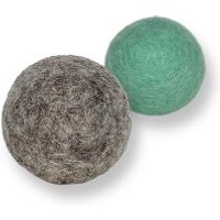 Catlabs Katzenspielzeug Flinke Filzbälle aus Schafwolle 2er Pack
