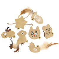 Canadian Cat Company 7er Set Catnip Lederkissen