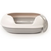 LucyBalu ARENA Katzenklo grau/ weiß