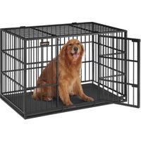 FEANDREA Hundekäfig Hundebox für mittelgroße und große Hunde 1,22 m, 75 cm, 80 cm