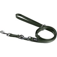 AniOne Nylonführleine Classic 2-lagig grün M