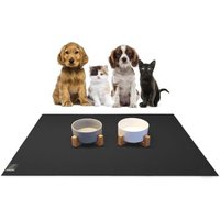 SANOZOO ® - Napfunterlage - Öko-Tex und Made in Germany schwarz 60 cm, 60 cm