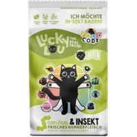 Lucky Lou Food Code Trockenfutter Katze, Adult, Geflügel und Insekten 1,7 kg