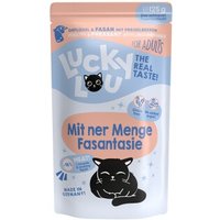 Lucky Lou Nassfutter Katze Adult Geflügel und Fasan 32x125 g