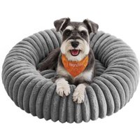 FEANDREA Hundebett,Katzenbett, Hundekörbchen, Hundekissen waschbar L