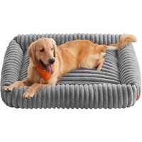FEANDREA Hundebett orthopädisches Hundekörbchen,Hundekissen waschbar, flauschig XXL