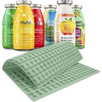 SmoothieDog 6er Pack Mix 6x 250ml + Trixie Backmatte Grün