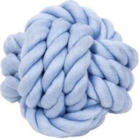 nobleza – Seilball für Hunde Baumwolle blau