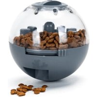 nobleza – Spielzeugball für Hundeleckerlis, 11 cm, Grau