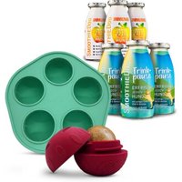 SmoothieDog Trinkpause (Ente) 3x 250 ml + Immunio (Rind) 3x 250 ml + Schleckball