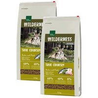 REAL NATURE WILDERNESS Trockenfutter Hund, Senior, True Country Huhn mit Fisch 2x12 kg